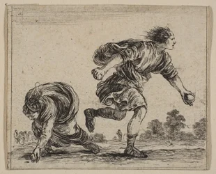 Hippomenes und Atalanta, aus 