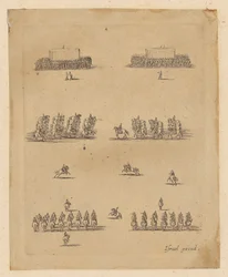 Infanterie- und Kavallerieeinheiten