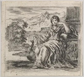 Juno, aus Spiel der Mythologie, 1644
