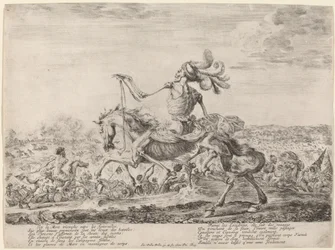 Der Tod auf einem Schlachtfeld, 1648