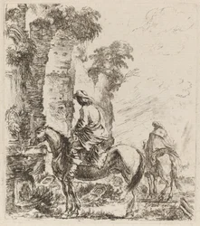 Landschaft mit Reitern, 1646