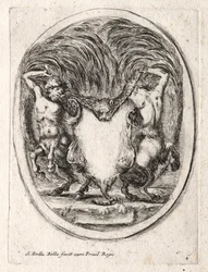 Neues Modell für eine Kartusche, 1647