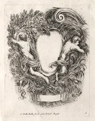 Neues Modell für eine Kartusche, 1647