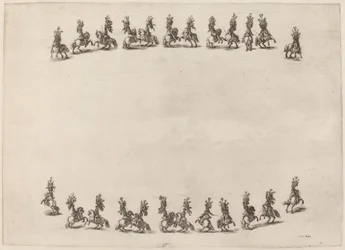 Vierundzwanzig tanzende Kavaliere, 1652
