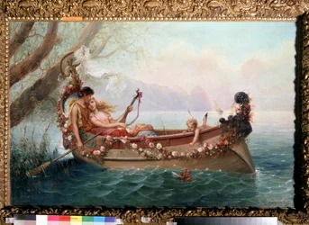 In einem Boot