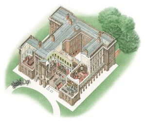 Calke Abbey, Derbyshire, ca. 1860-1914