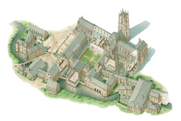 Fountains Abbey, Yorkshire, ca. 1520-1539