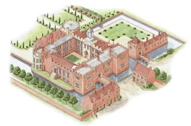 Kimbolton Castle, Cambridgeshire, ca. 1670-1690