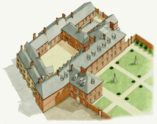 Newmarket Palace, Suffolk, ca. 1670-1683