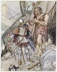 Illustration für Siegfried den Drachentöter