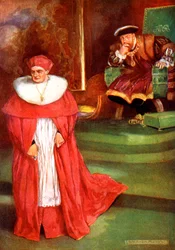Wolseys Interview mit König Heinrich VIII., 1909
