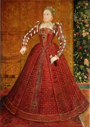 Porträt von Elizabeth I. von England Das Hampden-Porträt, ca. 1563