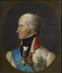 Porträt von Graf Levin Leonty August Theophil von Bennigsen 1745-1826, ca. 1810