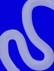 Abstrakter blauer Fluss