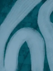 Flüssige Aqua-Bögen