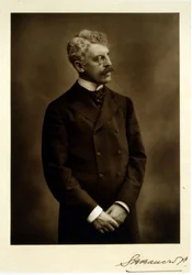 Sir Squire Bancroft (1841-1926), Schauspieler und Theatermanager, Porträtfotografie