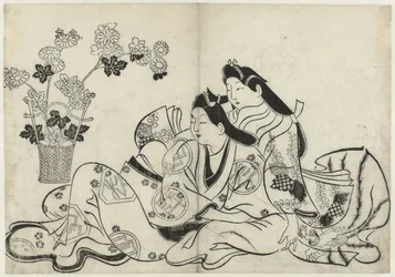 Erotische Darstellung (Hana ni Yosurukyo)