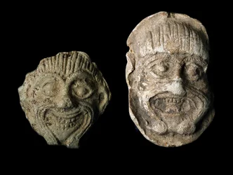 Köpfe des Dämons Humbaba