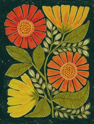 Bunte Volksblumen