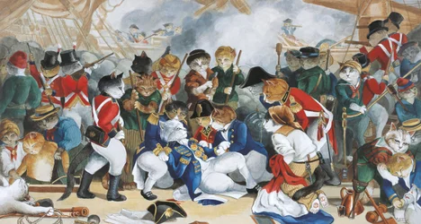 Illustration aus Cats Galore! A Compendium of Cultured Cats (veröff. 2015)