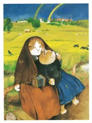 Illustration aus Pre-Raphaelite Cats