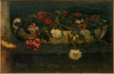 Stillleben mit Blumen in Schale