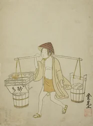 Ein Wasserverkäufer, 1765