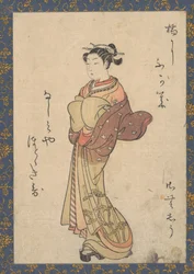 Die Kurtisanen, aus der Serie „Seiro Bijin Awase Carver End Shigoro“ (sic)