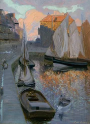 Der Hafen von Honfleur