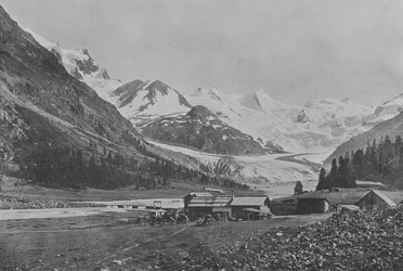 Gletscher von Roseg