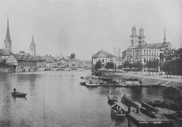 Zürich und die Limmat