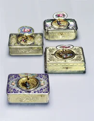 Sammlung von Singvogelkästchen