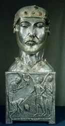 Reliquienkopf des hl. Candidus, ca. 1165