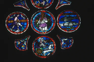 Rosettenfenster (Detail)