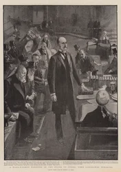 Ein hart arbeitender Minister im House of Lords, Lord Lansdowne spricht