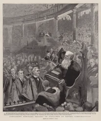 Verleihung von Ehrendoktorwürden an Staatsmänner bei der Oxford Commemoration