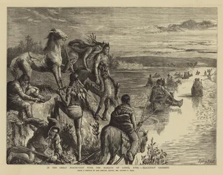 Im großen Nordwesten mit dem Marquis von Lorne, XVIII, Blackfoot Crossing