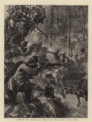 Durch die Gasse laufen, eine Skizze bei den jüngsten Manövern