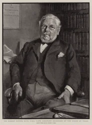 Sir Robert Giffen, KCB, FRS, ehemaliger stellvertretender Sekretär des Handelsamtes