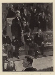 Suspendiert, Mr. Dillon verlässt das Unterhaus