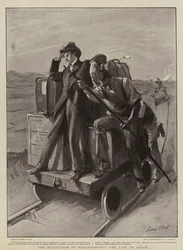 Die Evakuierung von Burghersdorp, die Letzten, die gingen
