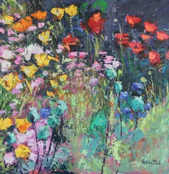 Sommerwiesenblumen, 2017