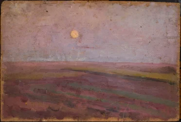 Lila Landschaft