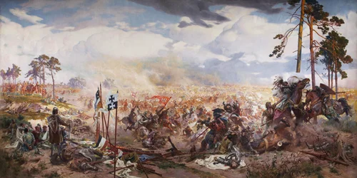 Die Schlacht bei Grunwald, 1910