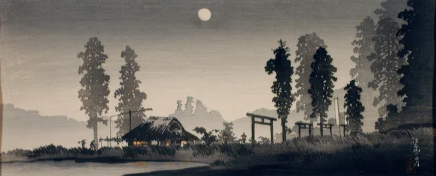 Mond in Egota, Tokio
