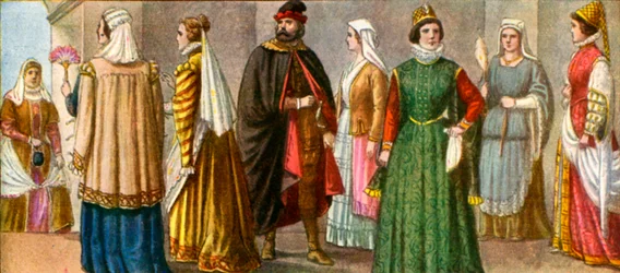 Italienische Kleidung des 16. Jahrhunderts