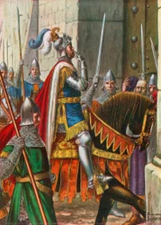 Im Jahr 1237 betritt Ezzelino da Romano, Verbündeter von Friedrich II., Padua