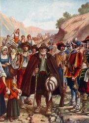 Marechal la Feuillade gewährt den Bürgern vier Stunden, um die Stadt zu verlassen