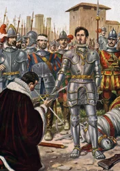Krieg von Italien (1521-1526): die Schlacht von Pavia (24. Februar 1525)