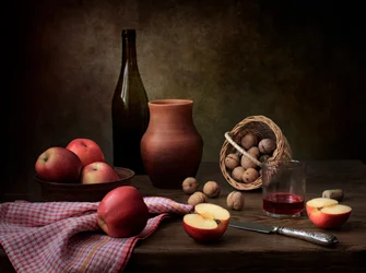 Herbstliches Ernte-Stillleben
